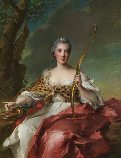 Jean Marc Nattier Madame de Maison-Rouge as Diana china oil painting image